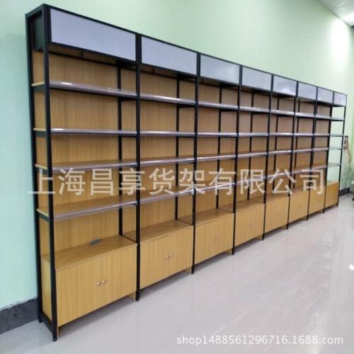 母婴爆款钢木超市货架 日用品百货与化妆品展示的完美解决方案